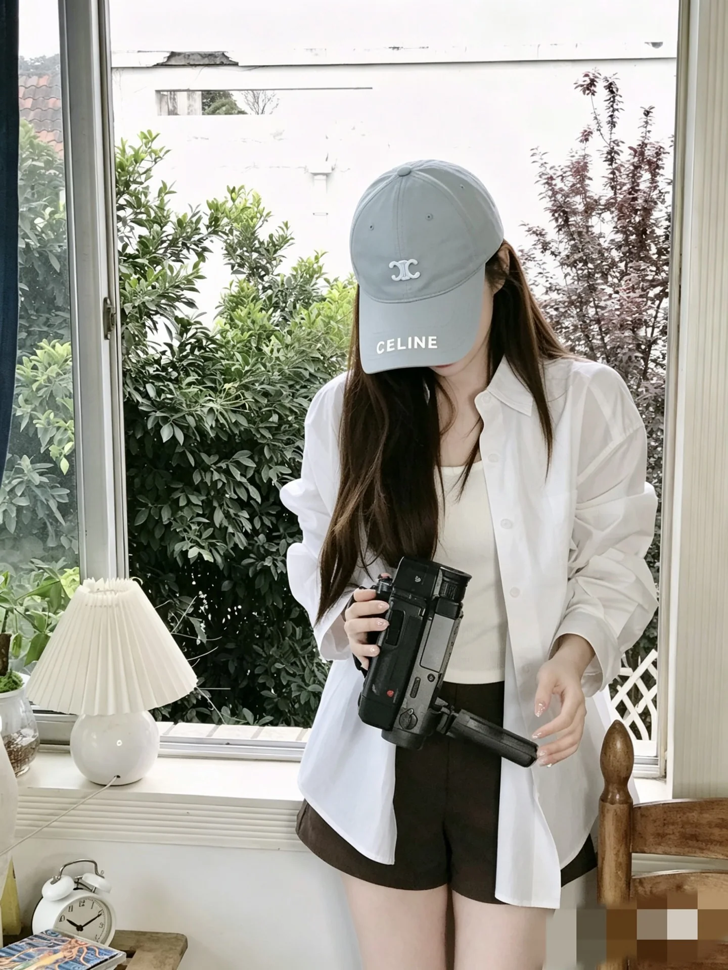 셀린느 미니멀 베이스볼 모자 상세 이미지 1