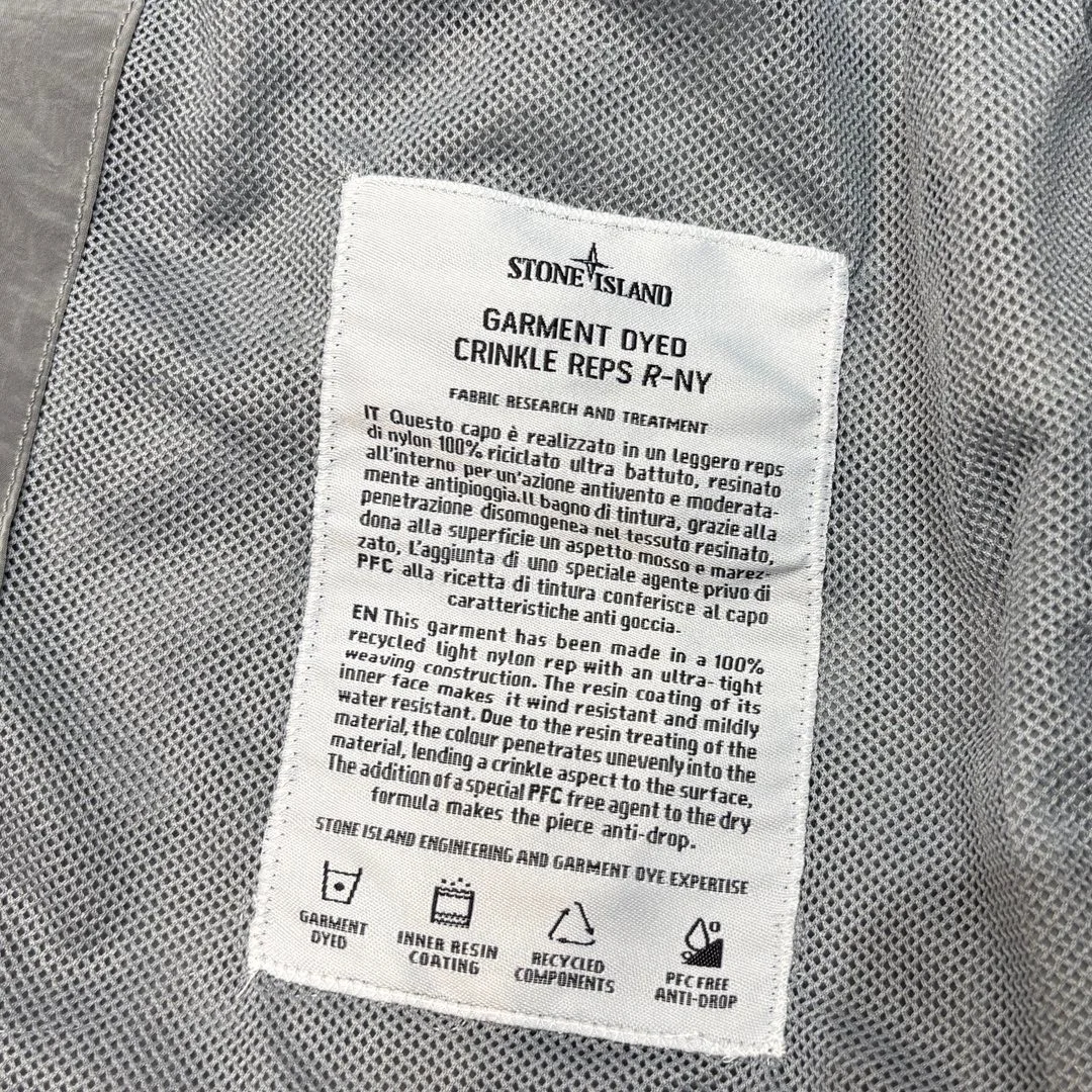 스톤아일랜드 메탈릭 나일론 후드 자켓 M~2XL 상세 이미지 7