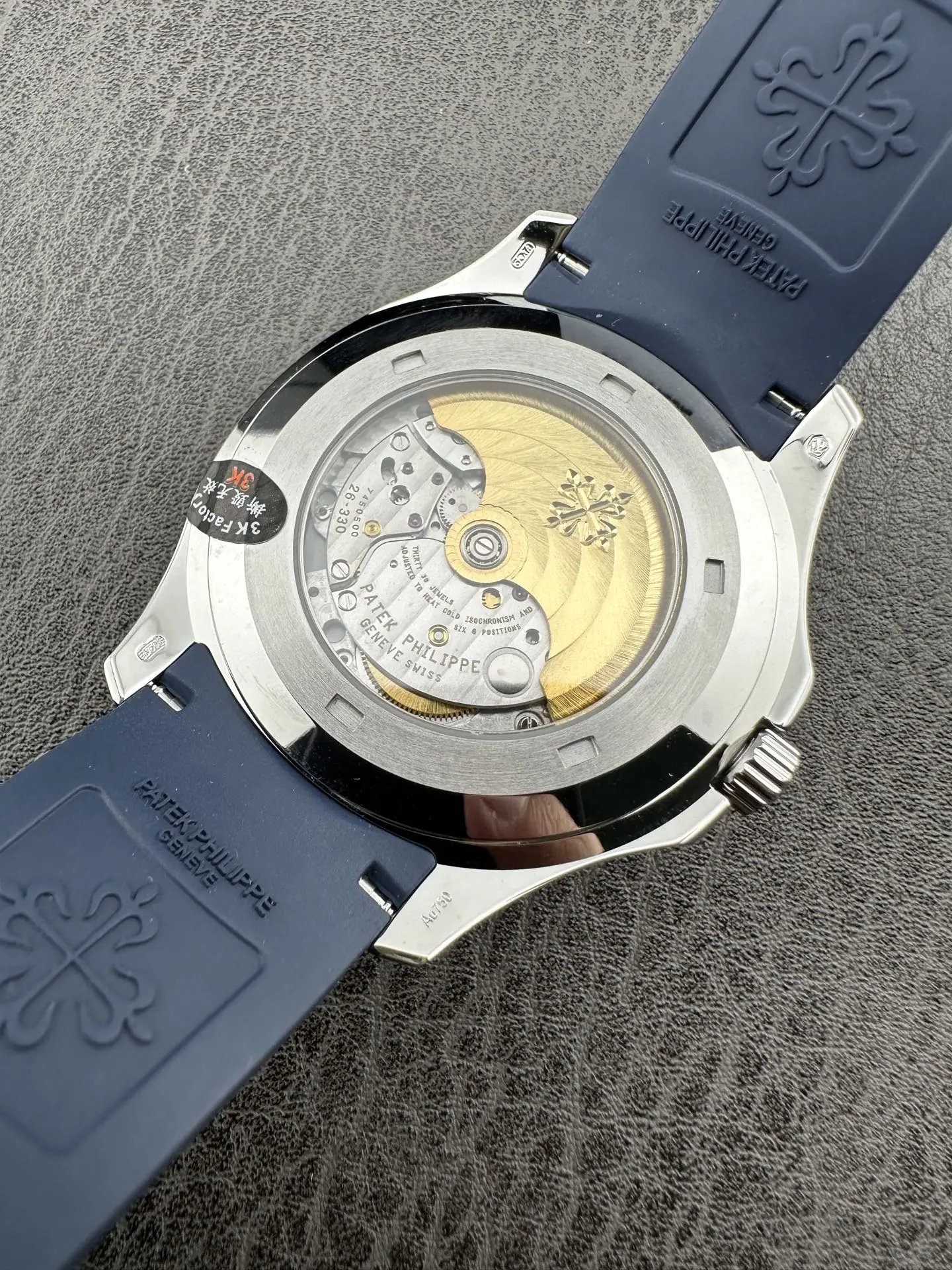 파텍필립 아쿠아넛 5167 자동 그레이 다이얼 3 K 공장 레플리카 44052 Patek Philippe 상세 이미지 7