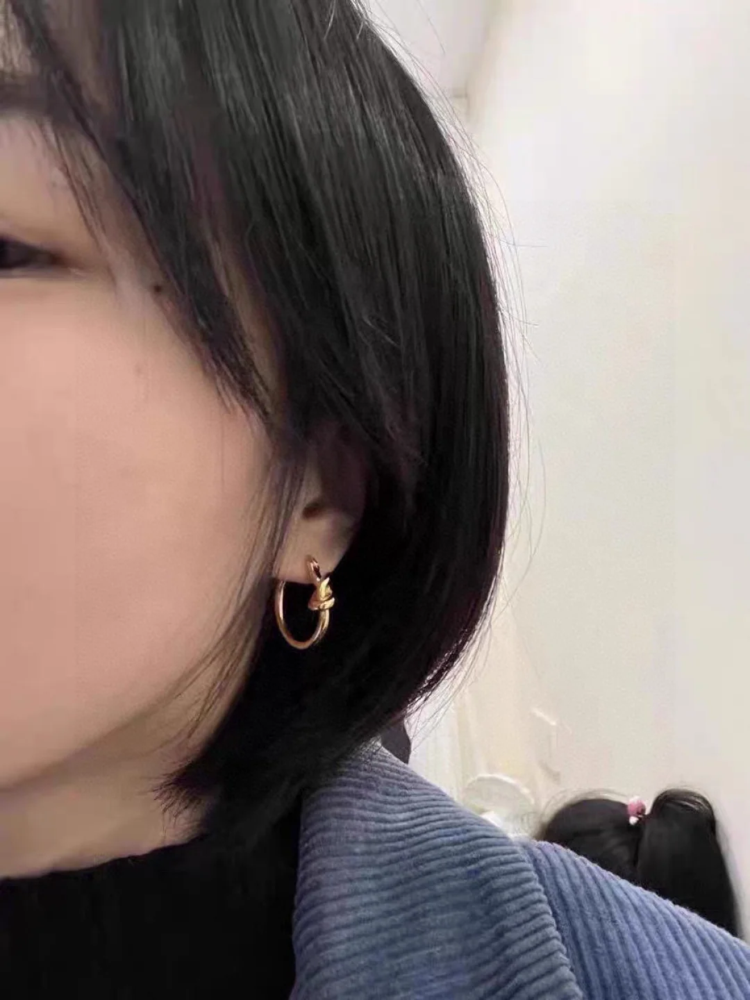 셀린느 골드 노트 귀걸이 상세 이미지 9