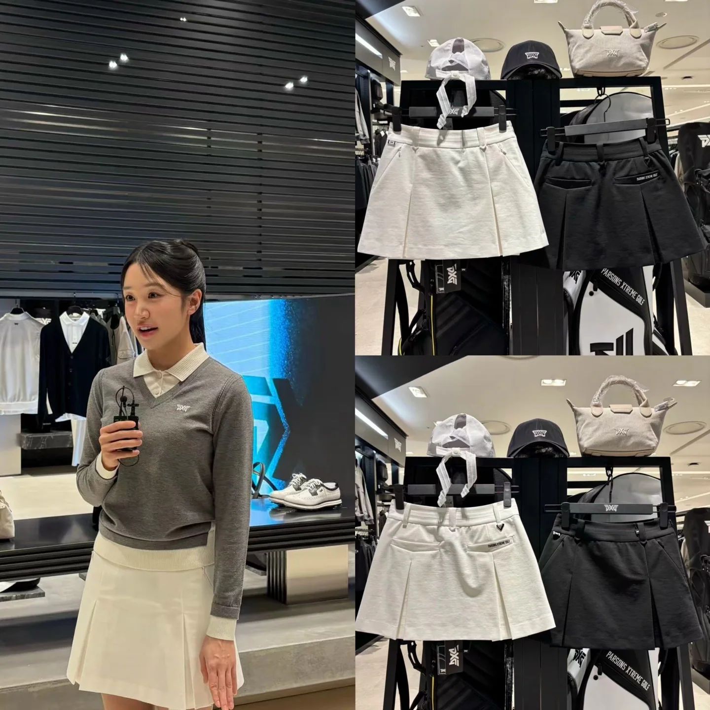 PXG 여성 A라인 골프 웨어 상세 이미지 1
