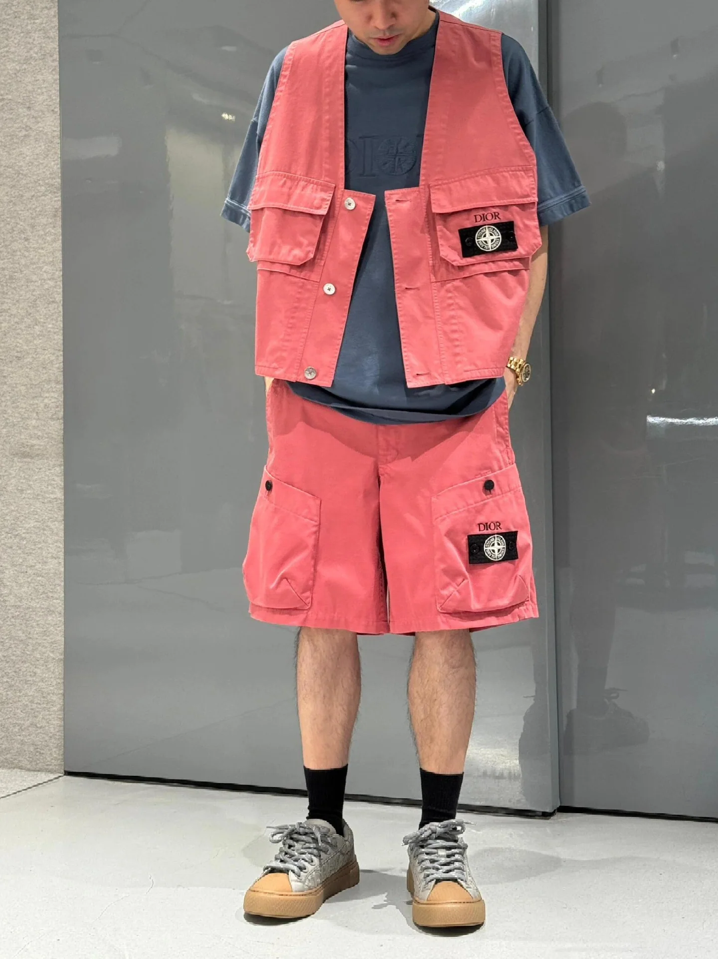스톤아일랜드 남성 반바지 51303 Stone Island Shorts 상세 이미지 5