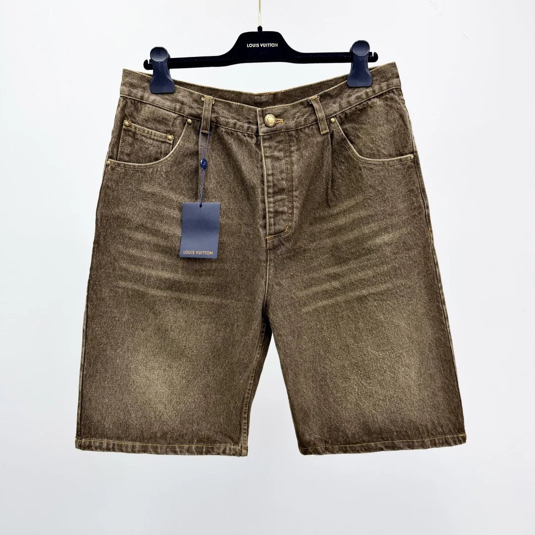 루이비통 SS 워싱 데님 반바지 41409 Louis Vuitton Shorts 상세 이미지 1