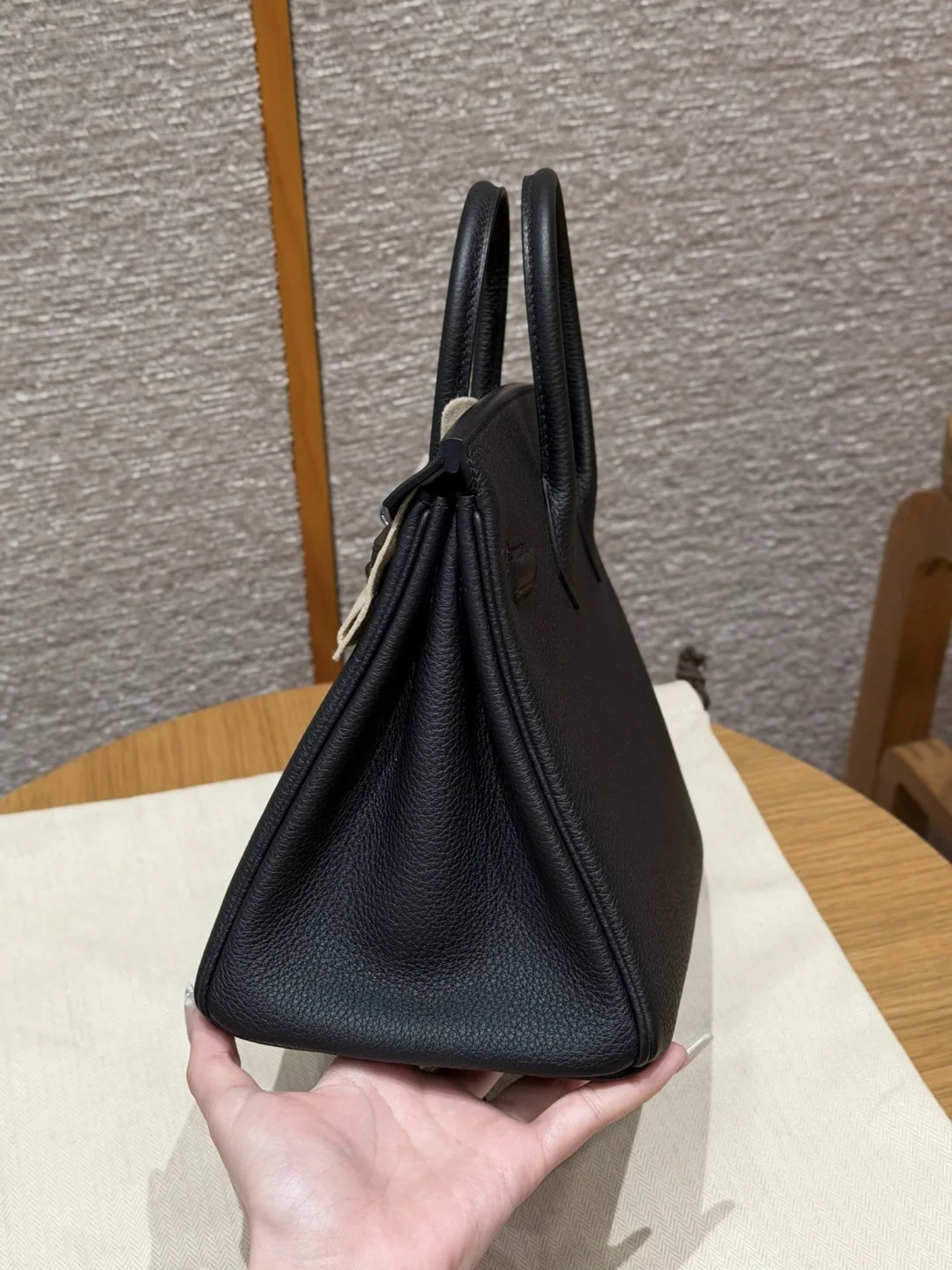 에르메스 버킨 25 토고 가죽 가방 상세 이미지 4