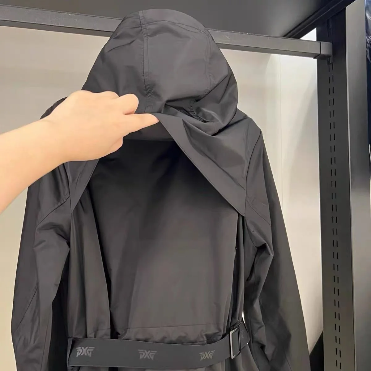 PXG 여성 슬림 허리 방풍 재킷 상세 이미지 7