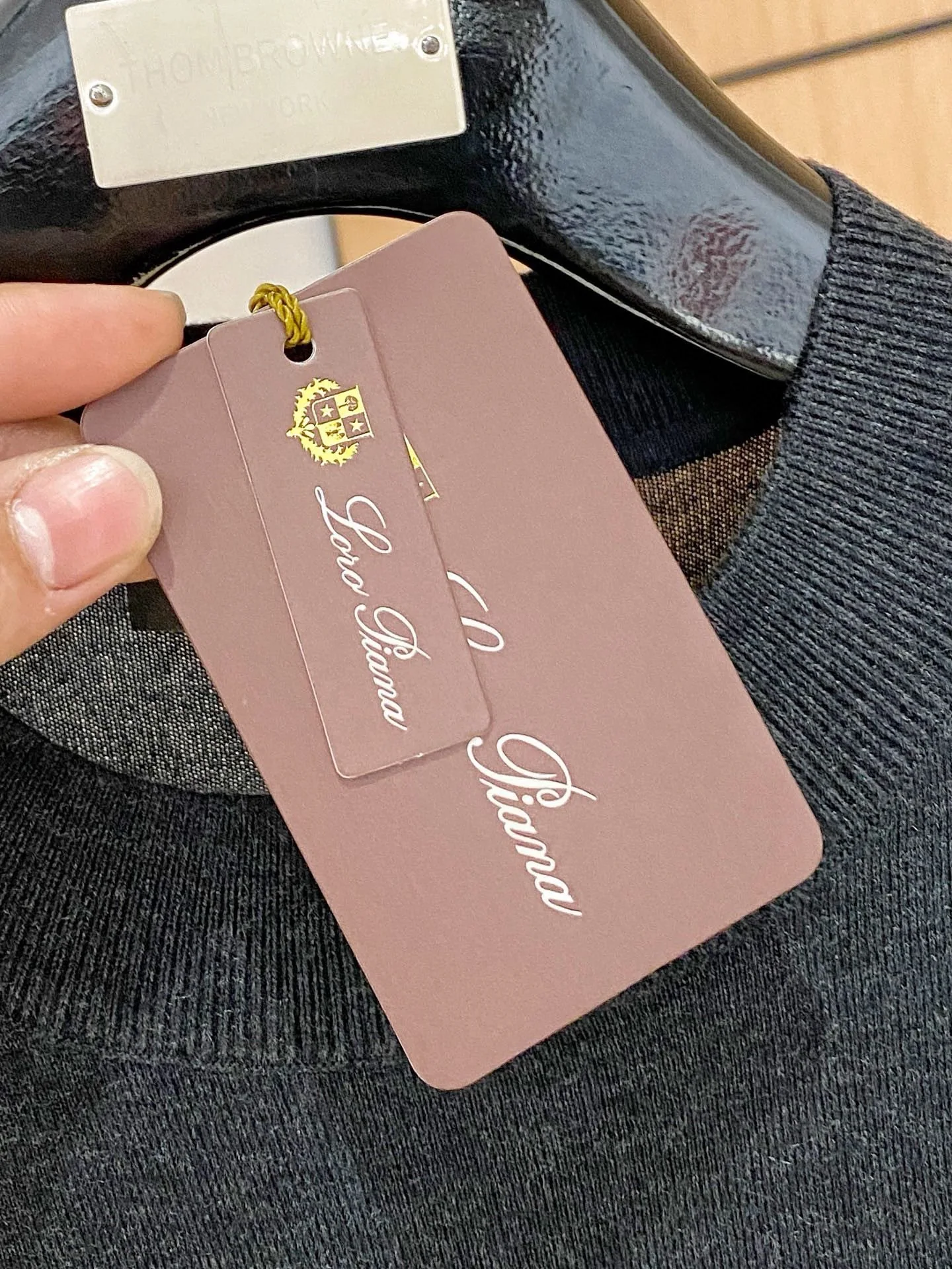 로로피아나 남성 캐시미어 니트 상세 이미지 6