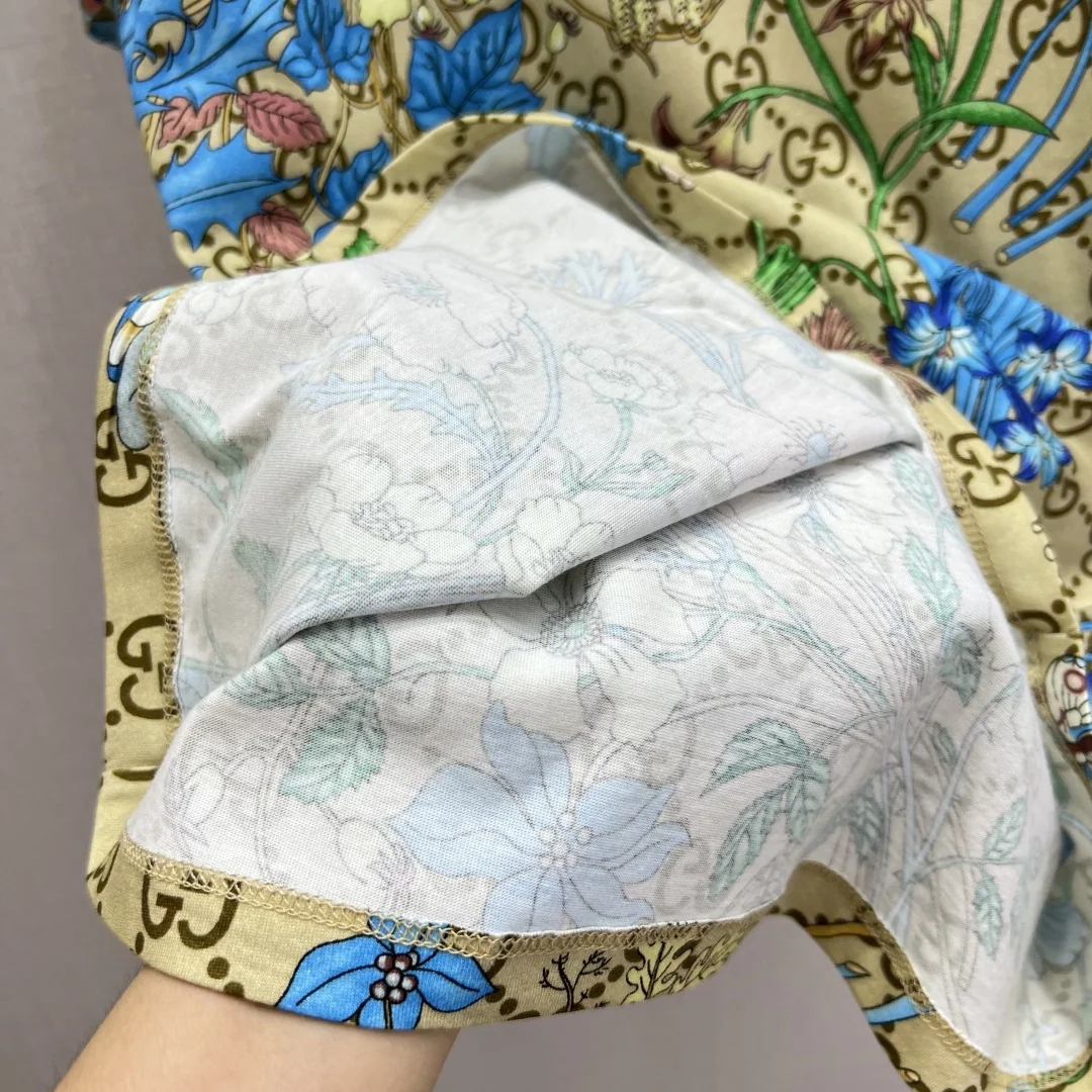 구찌 총무늬 프린트 여성 반팔 티셔츠 상세 이미지 7