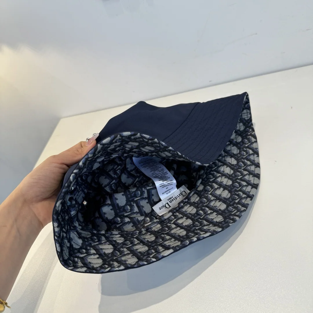 디올 미니멀 버킷 햇 모자 상세 이미지 7