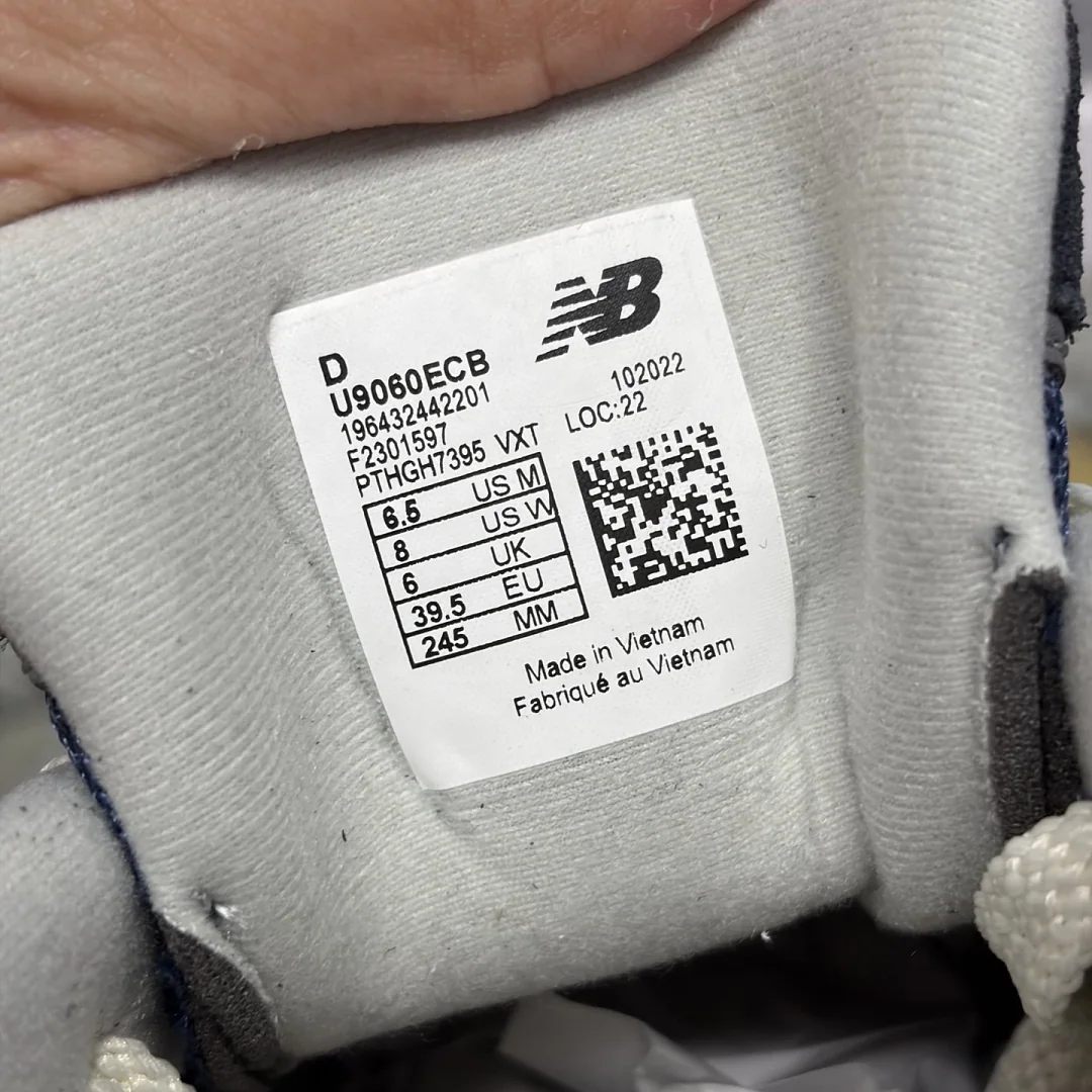 뉴발란스 [C] 9060 네이비 U9060ECB 202100 New Balance 9060 상세 이미지 7
