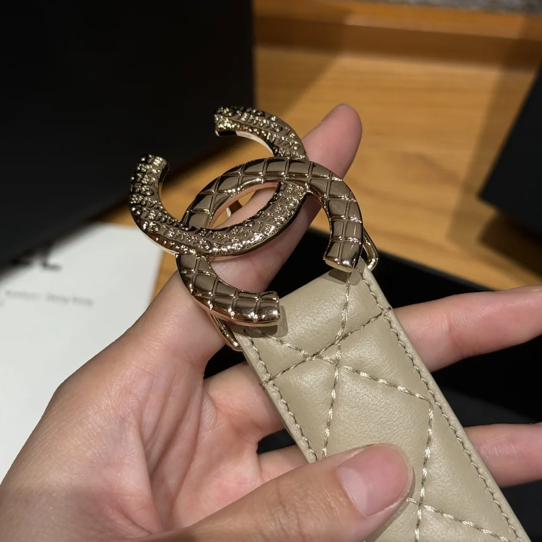 샤넬 램스킨 더블 C 메탈 벨트 상세 이미지 6