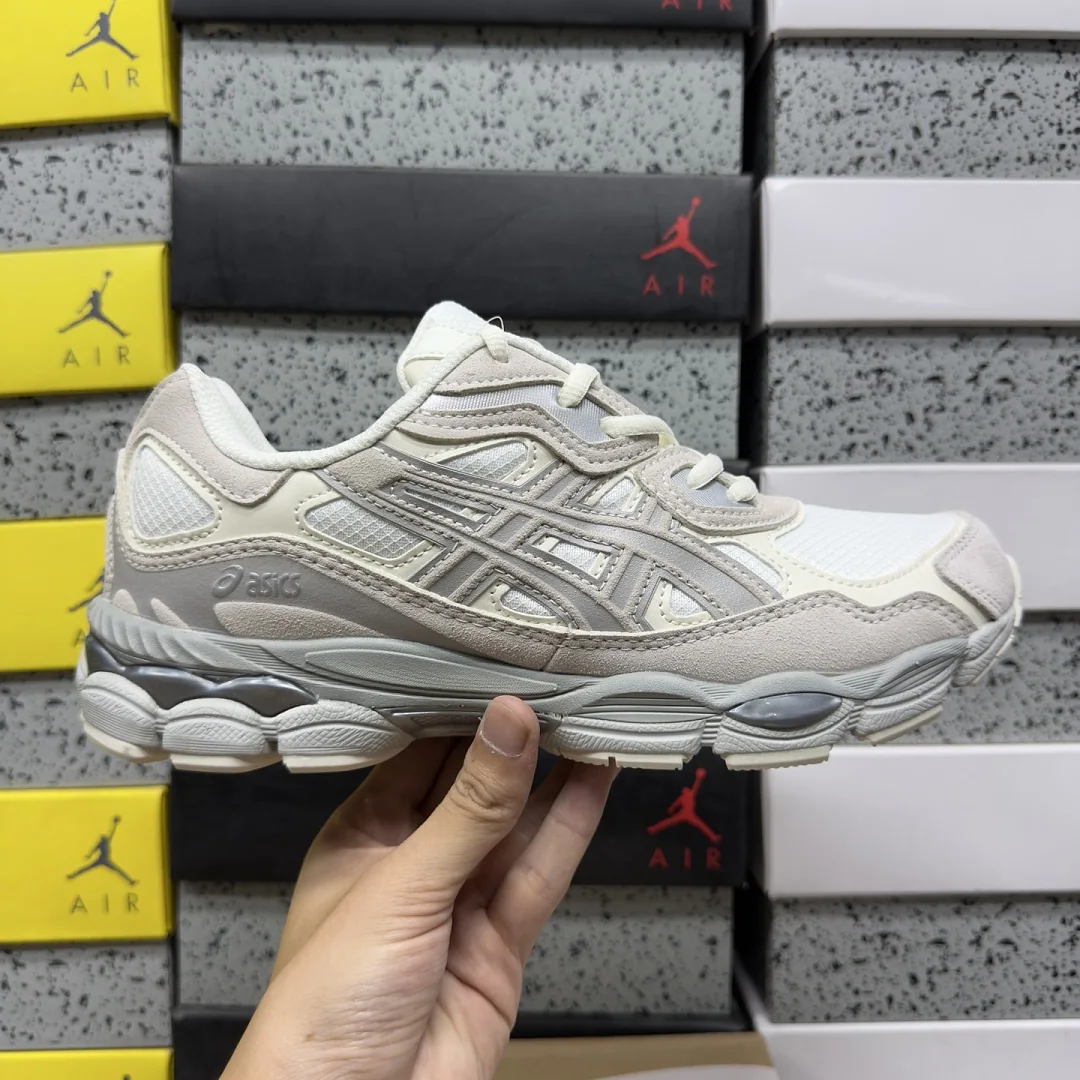아식스 [WZ] 젤 NYC 1203A739-100 200465 Asics Gel-NYC Cream Grey 상세 이미지 3