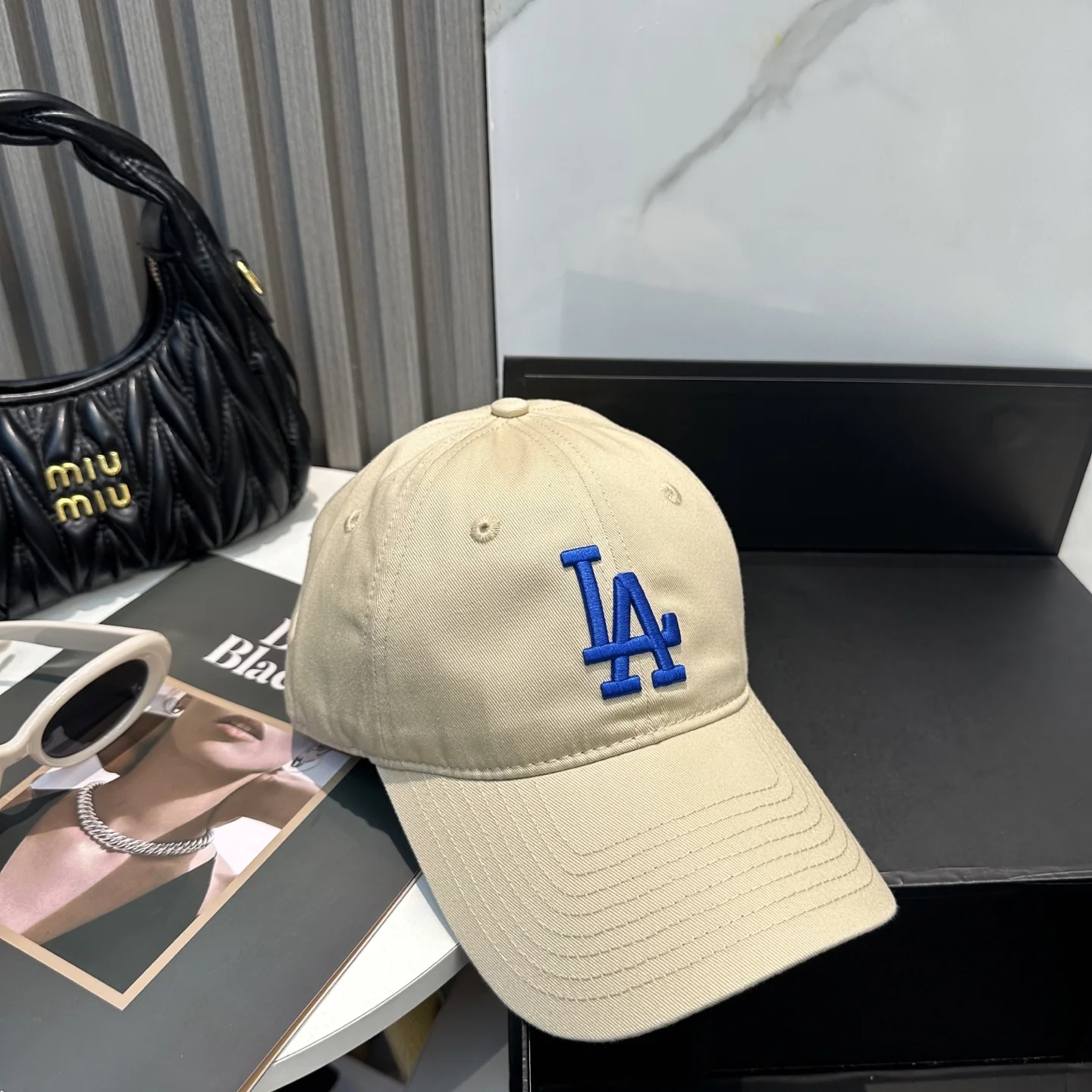 MLB 뉴욕 양키스 3D 글자 자수 커플 모자 상세 이미지 7