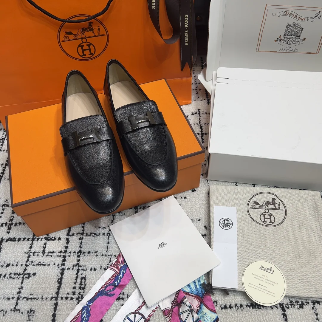 에르메스 클래식 H 버클 로퍼 상세 이미지 1