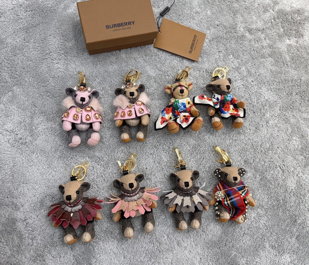 버버리 곰 인형 키링 상세 이미지 5