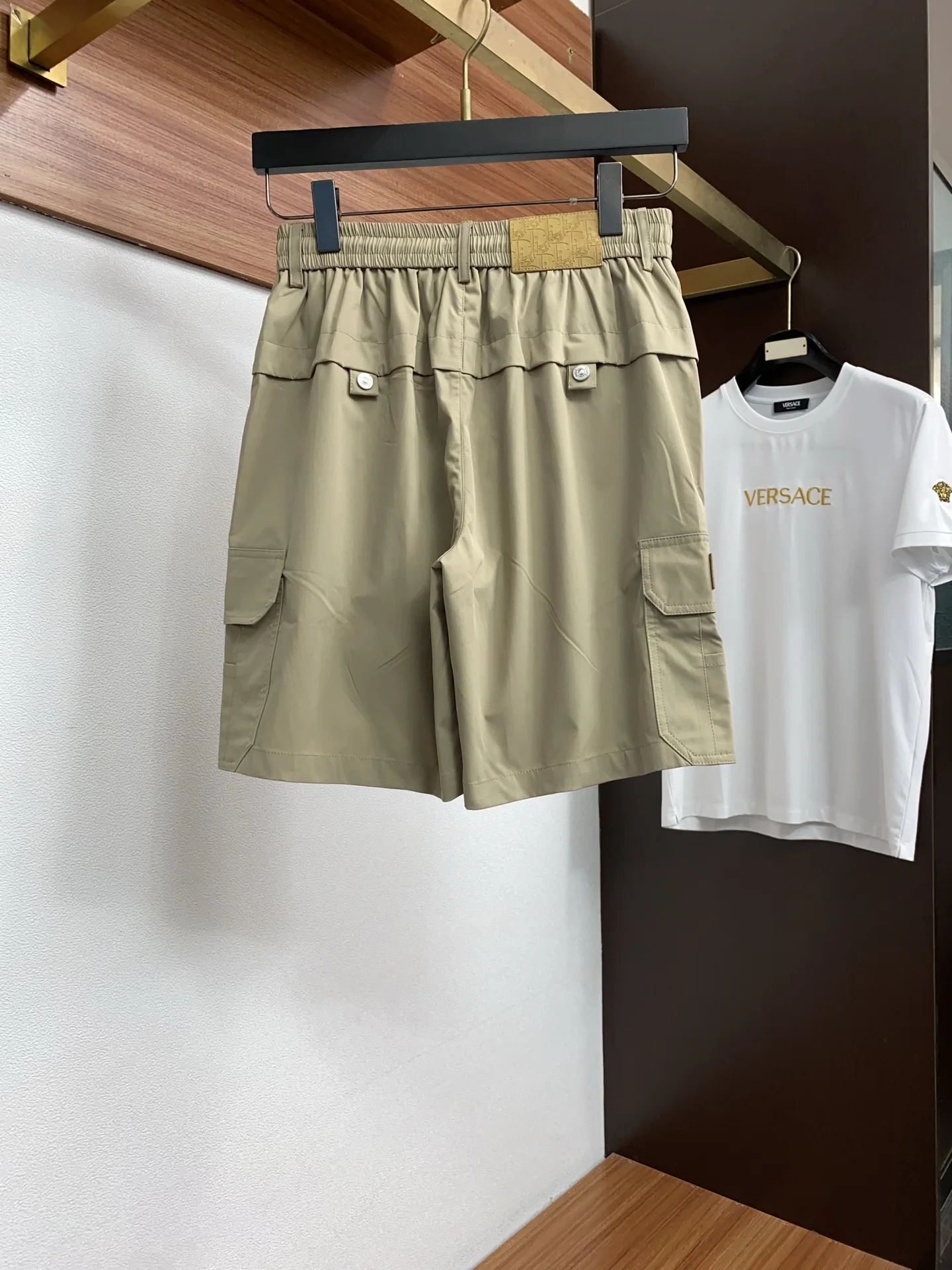 디올 코튼 캐주얼 남성 반바지 상세 이미지 10
