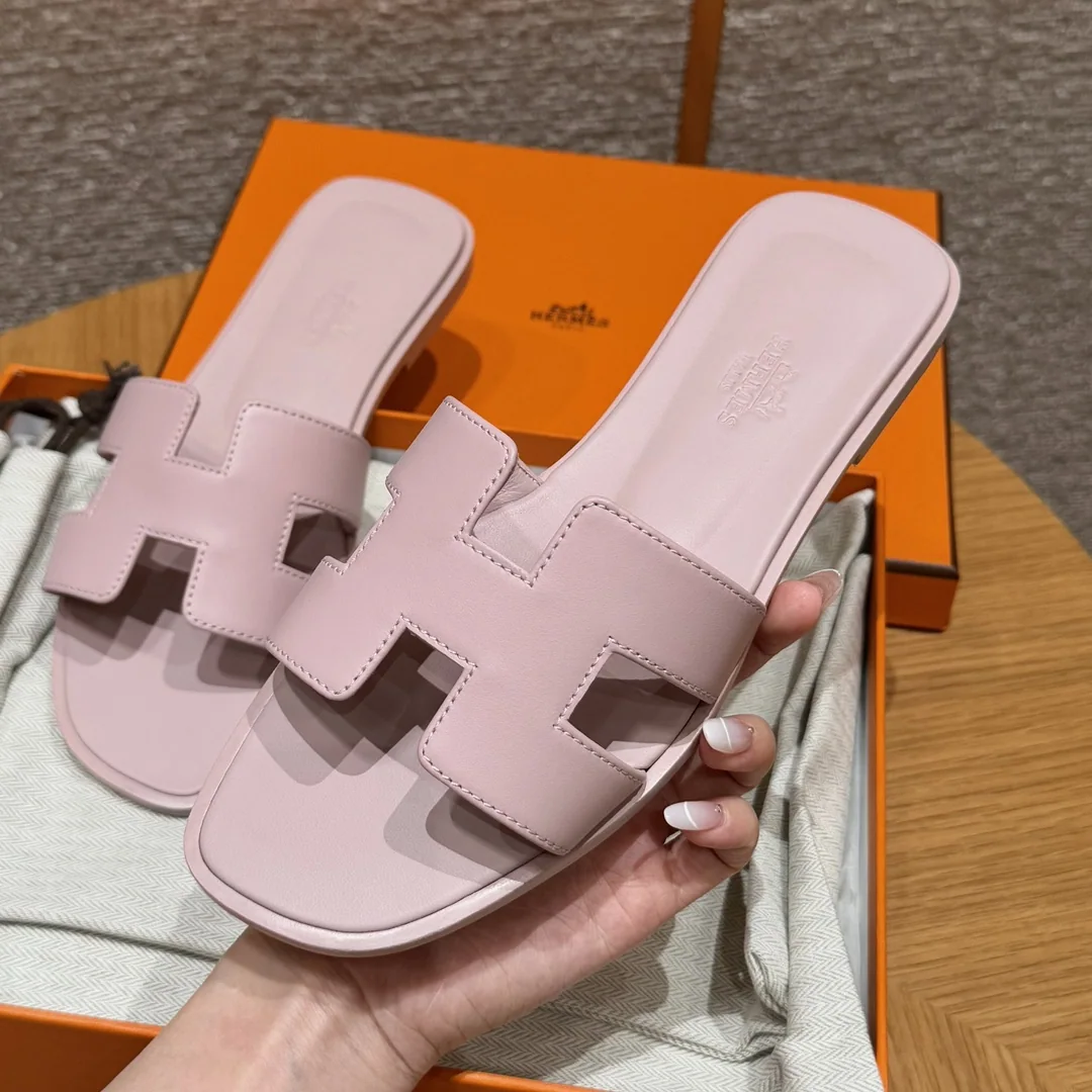 에르메스 오란 램스킨 슬리퍼 상세 이미지 6
