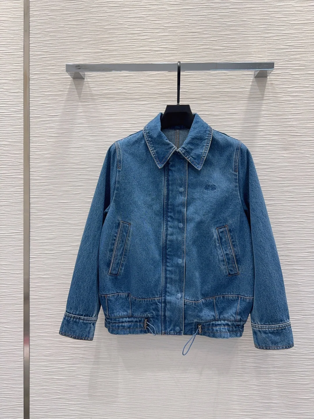 로에베 데님 구조적 여성 자켓 상세 이미지 3