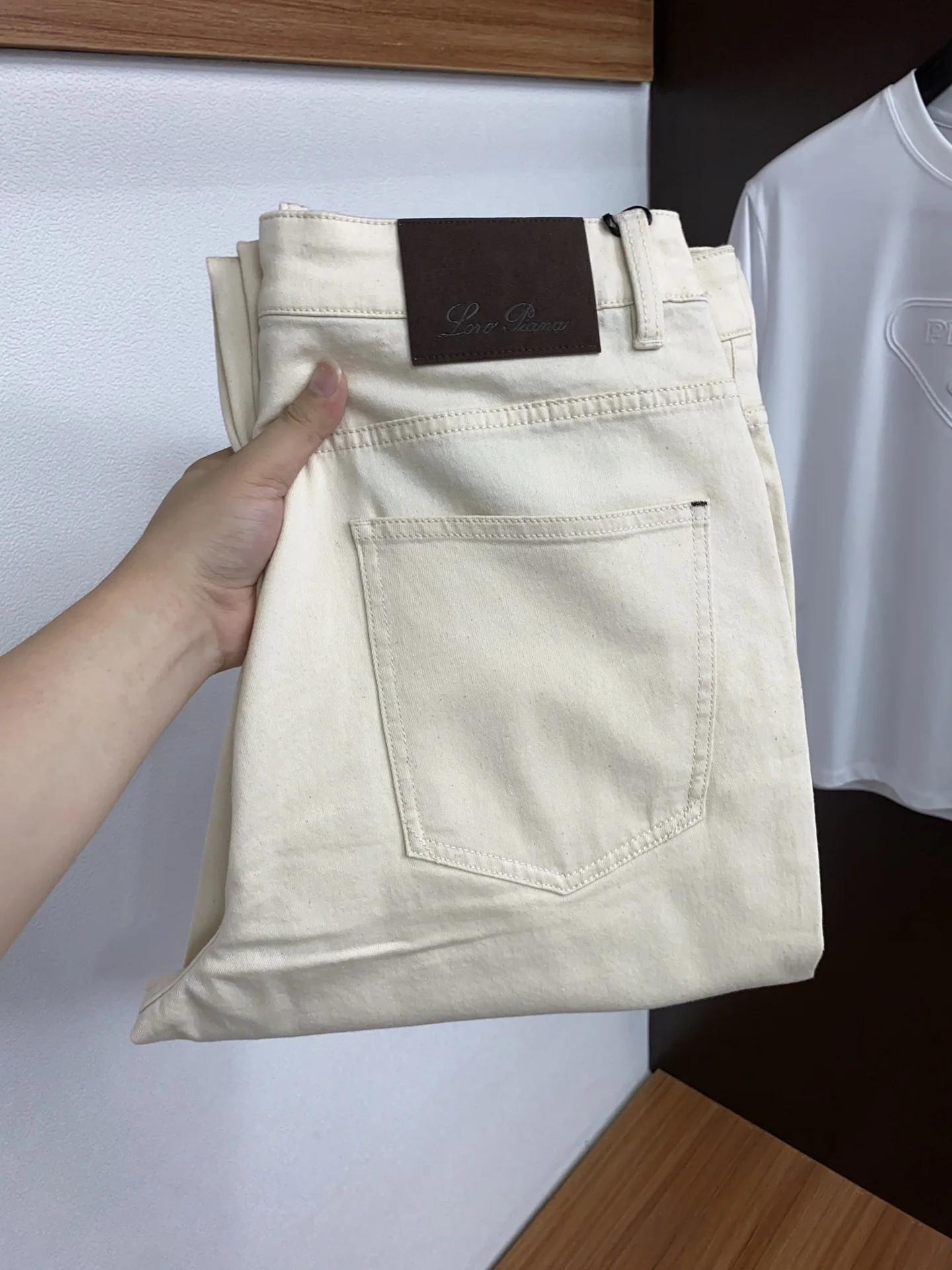 로로피아나 남성 바지 상세 이미지 1