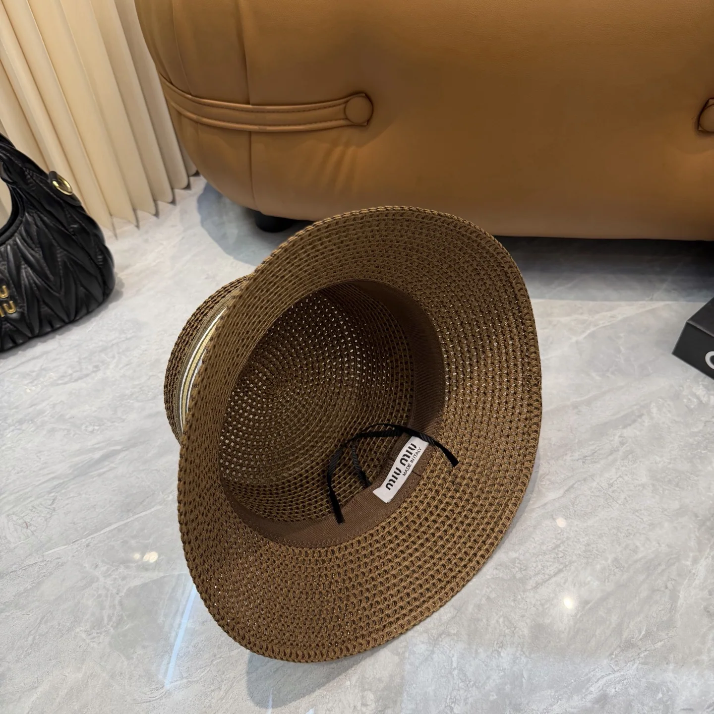미우미우 모자 80736 Miu Miu Cap 상세 이미지 4