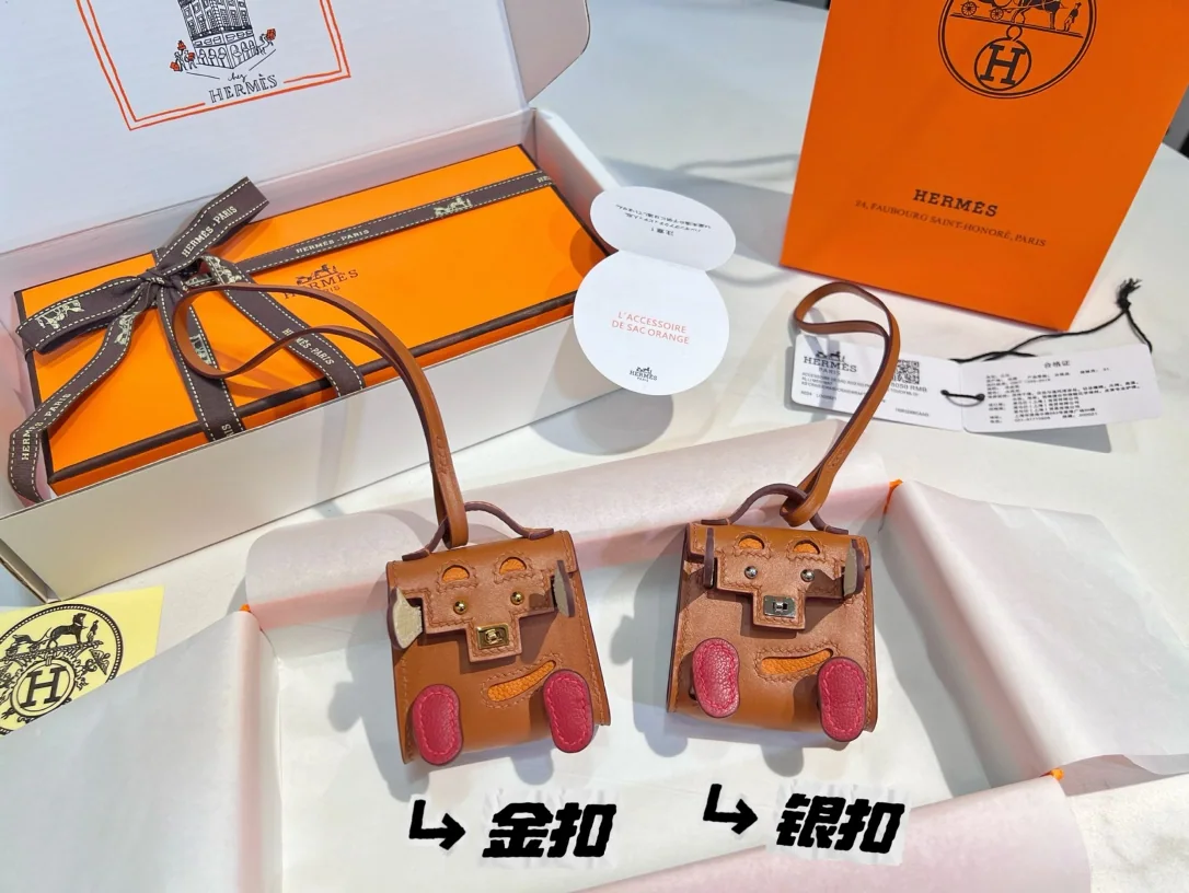 에르메스 미니 켈리 돌 로봇 키링 상세 이미지 5