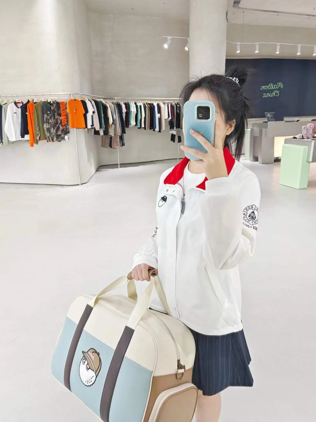 말본 여성 자외선차단 방풍 재킷 상세 이미지 5