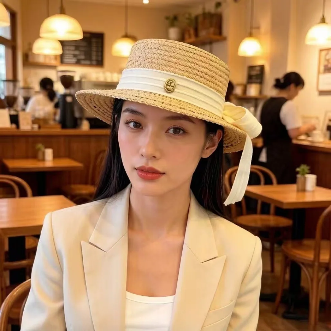 샤넬 라피아 밀짚 모자 상세 이미지 1