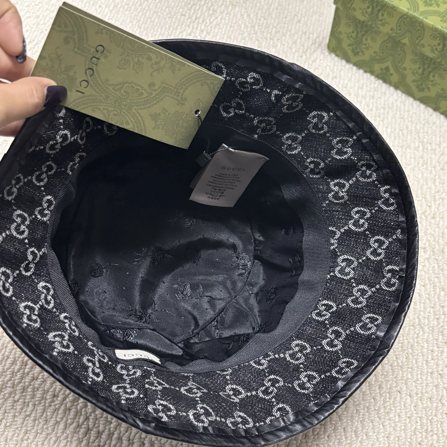 구찌 모자 78339 Gucci Cap 상세 이미지 7