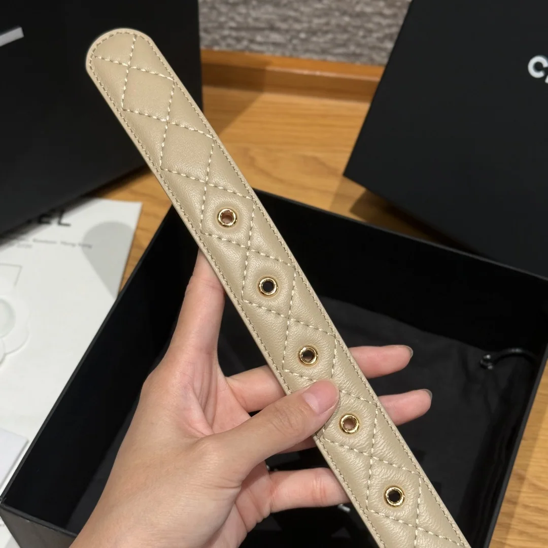 샤넬 램스킨 더블 C 메탈 벨트 상세 이미지 7