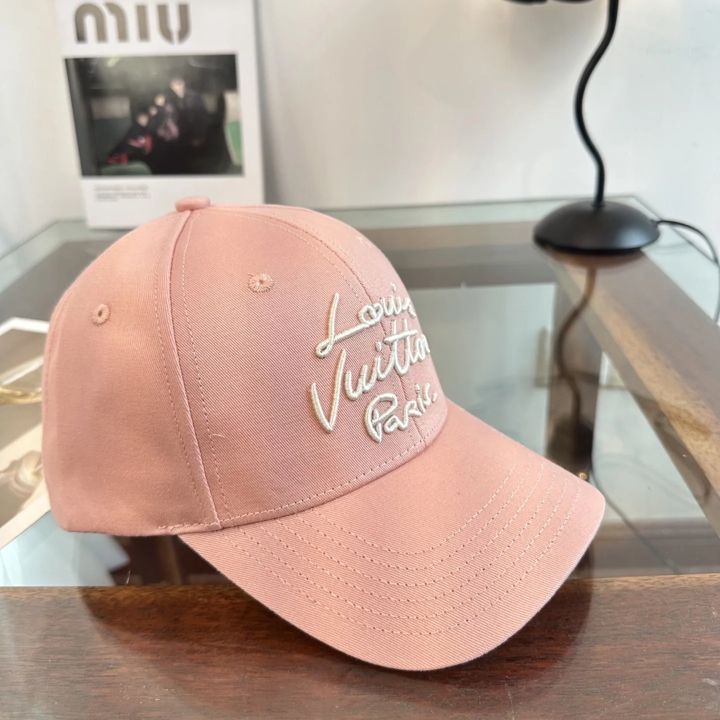 루이비통 LV 로고 야구모자 상세 이미지 3