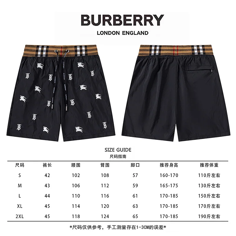 버버리 메시 벨트 남성 반바지 2025 SS 상세 이미지 9