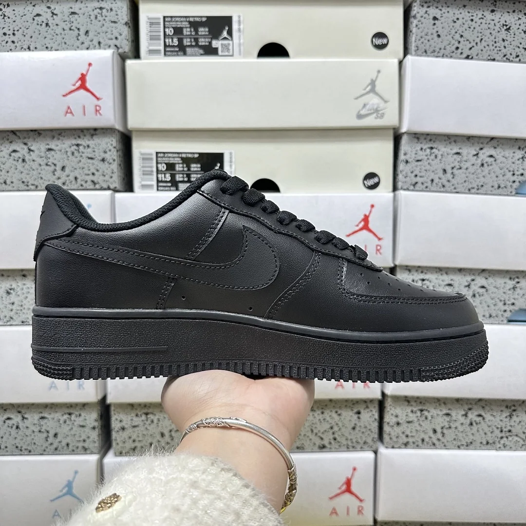 나이키 [XY/PB] 에어 포스 1 로우 CW2288-001 201726 Nike Air Force 1 Low '07 Black 상세 이미지 9