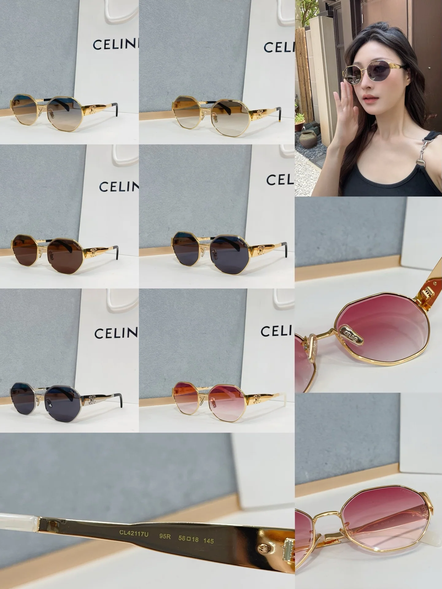 셀린느 CL42117 U 선글라스 73626
