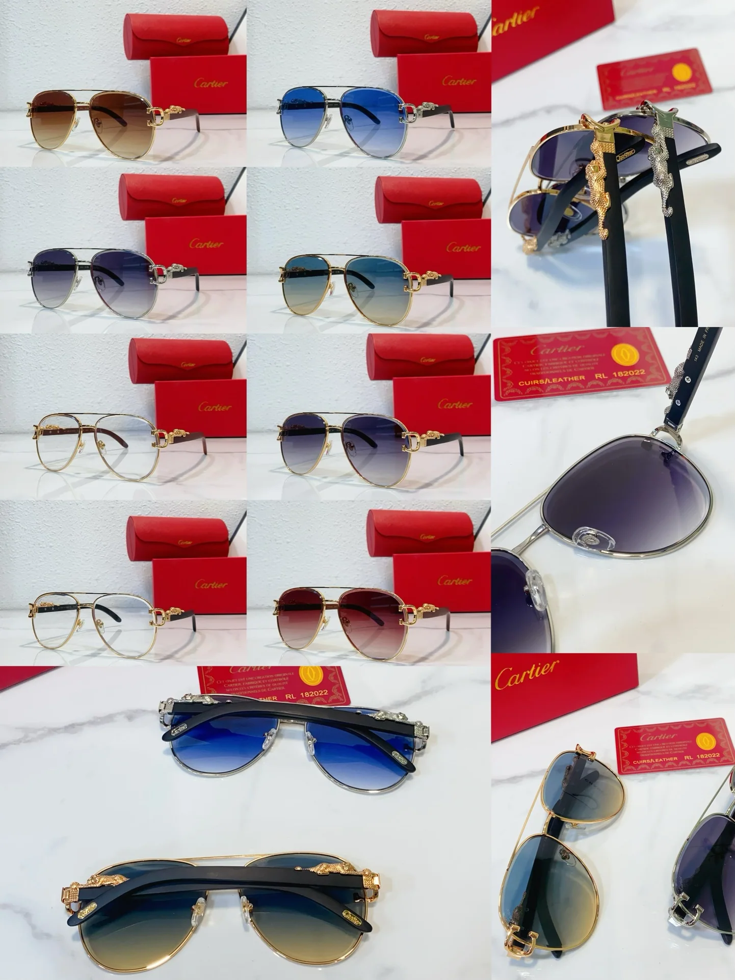 까르띠에 선글라스 72397 Cartier Sunglasses 상세 이미지 1