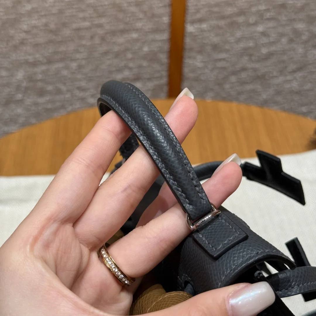 에르메스 켈리돌백 더스티 그레이 가죽 가방 상세 이미지 9