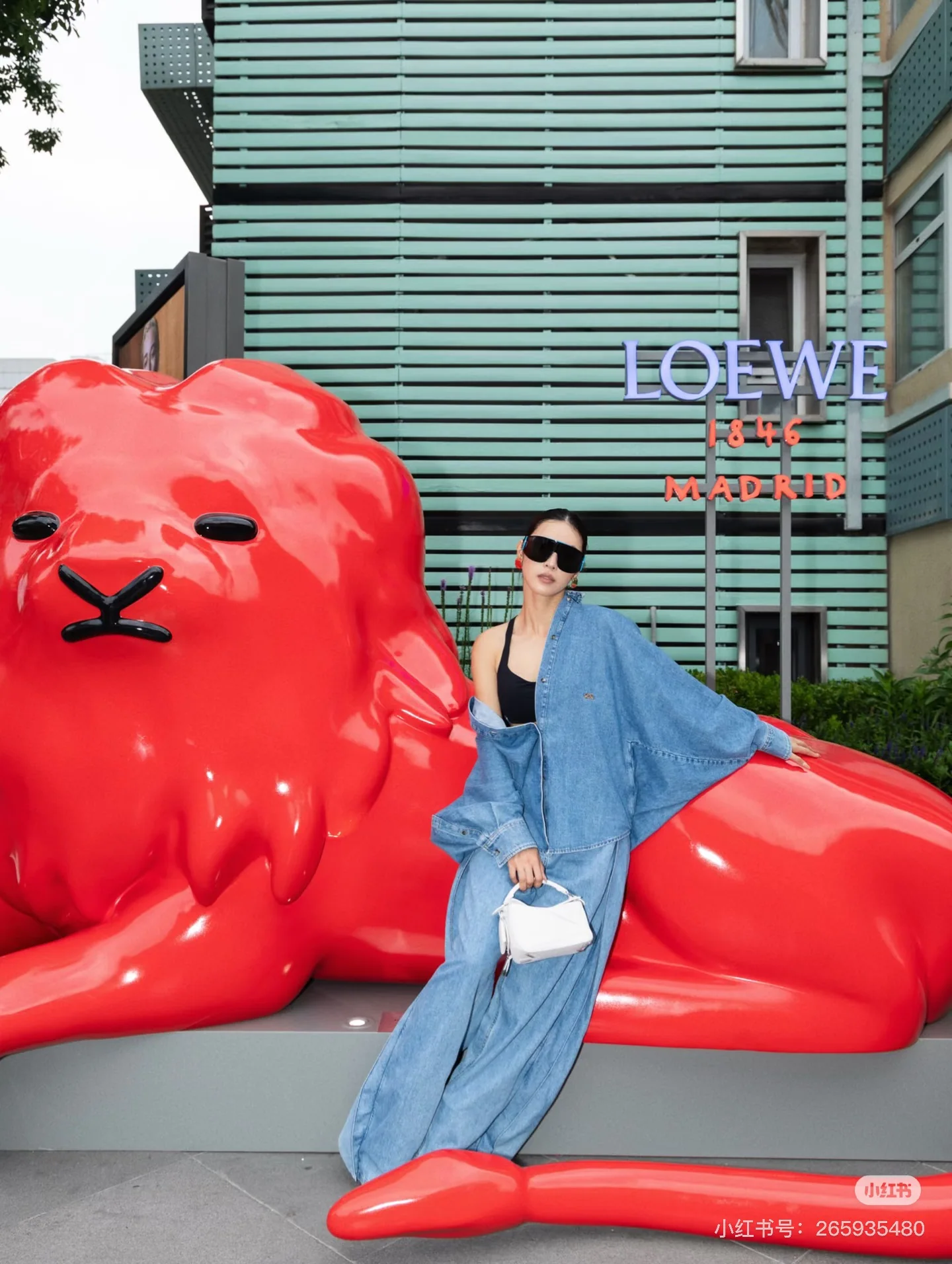 로에베 오버사이즈 데님 셔츠 상세 이미지 4