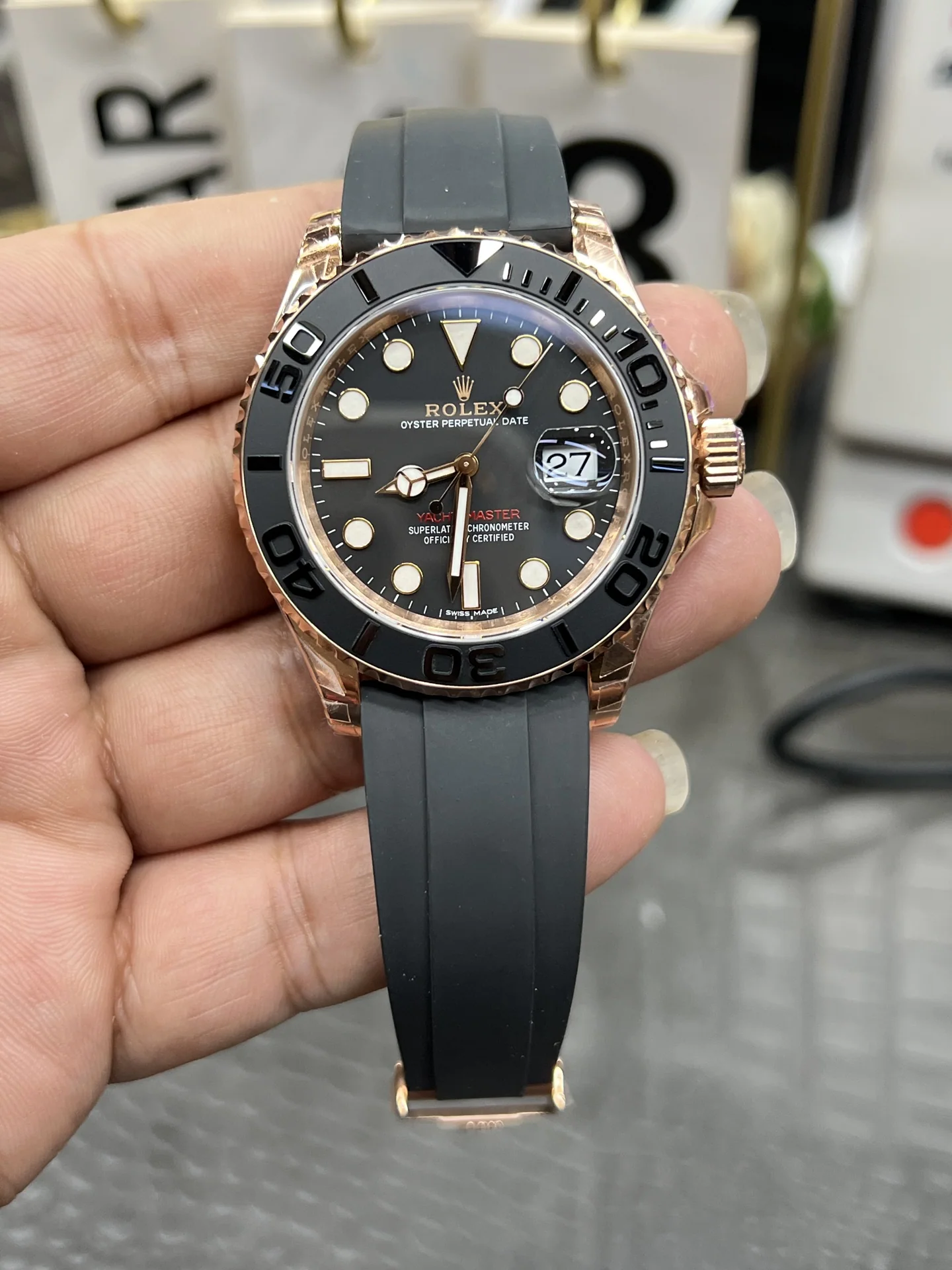 롤렉스 요트마스터 40MM3135 무브먼트 레플리카 43061 Rolex 상세 이미지 1