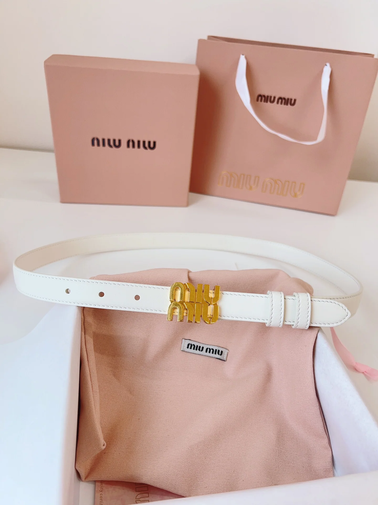 미우미우 벨트 57903 Miu Miu Belt 상세 이미지 2