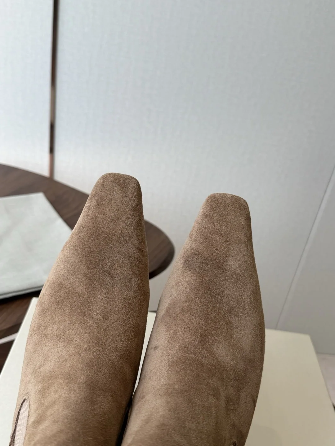 브루넬로쿠치넬리 스틸레토힐 미드카프 부츠 상세 이미지 6