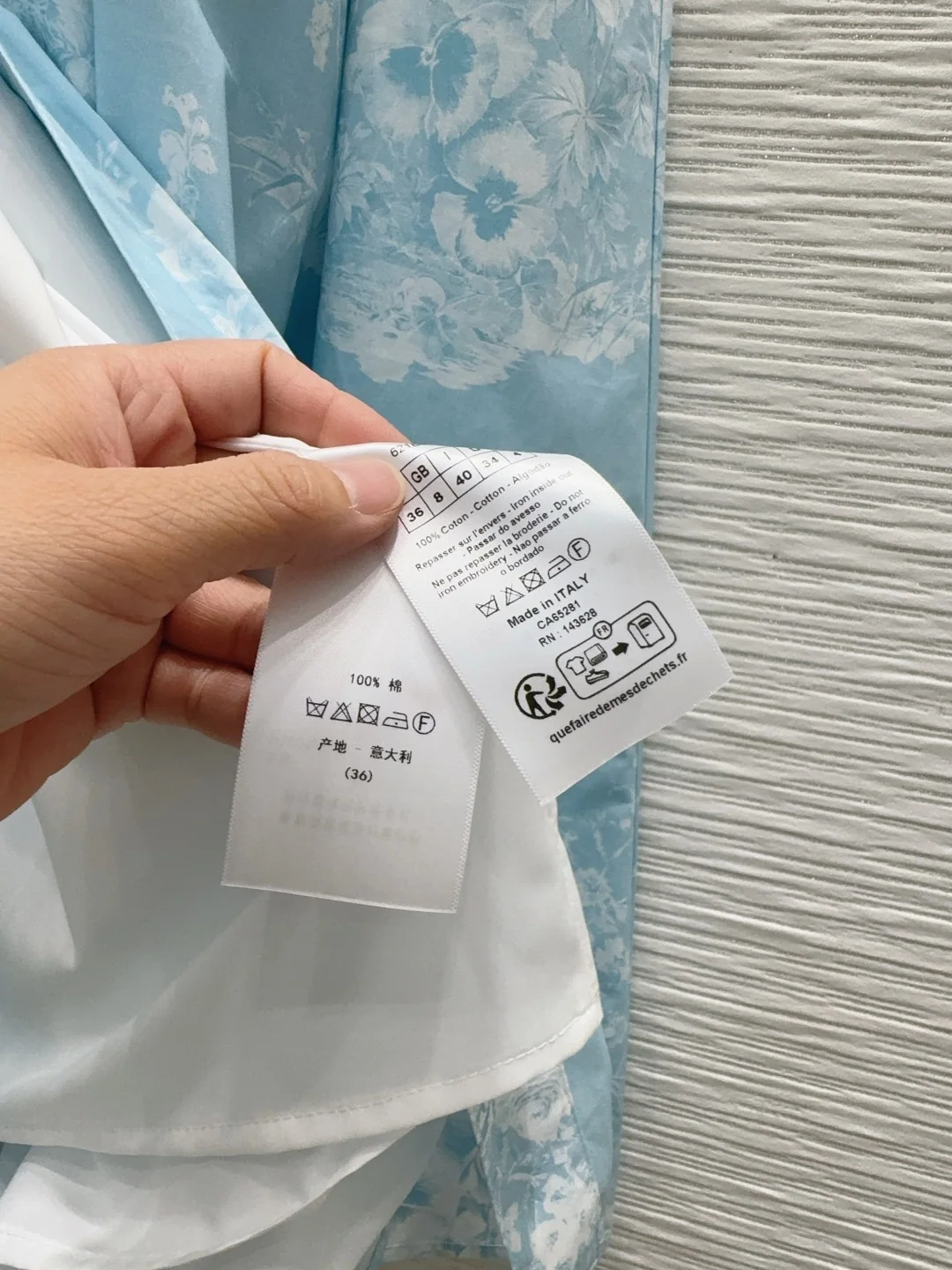 디올 슬립 여성 원피스 상세 이미지 9