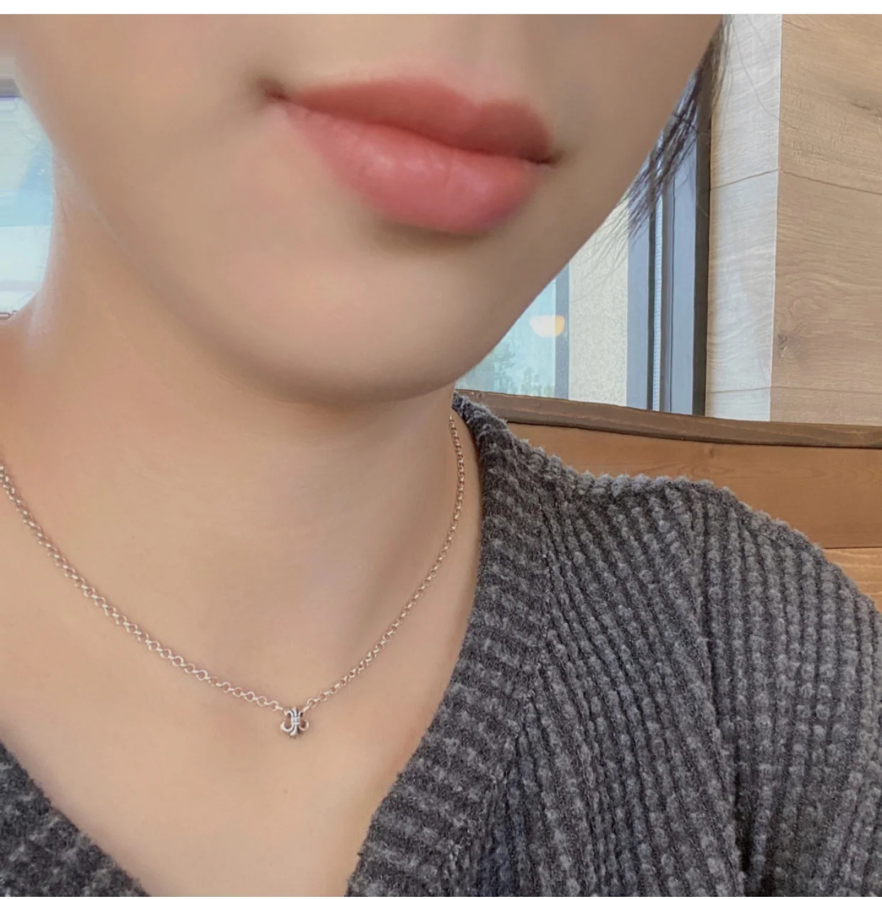 크롬하츠 스카우트 플라워 롤 체인 목걸이 상세 이미지 7
