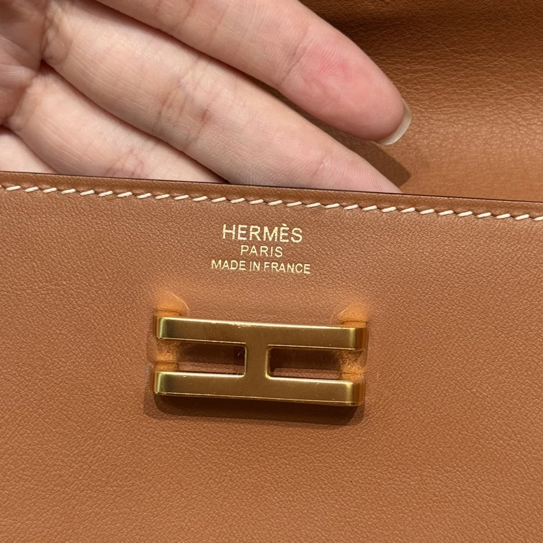 에르메스 엘란 포켓 가죽 벨트 상세 이미지 4