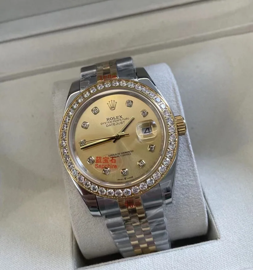 롤렉스 41MM316 L 스테인리스 남성용 손목시계 상세 이미지 1