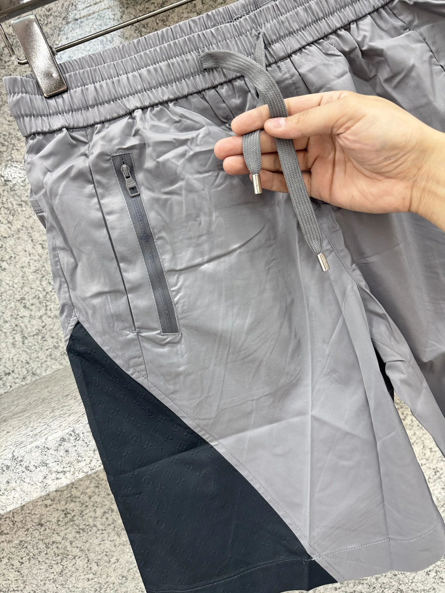 루이비통 남성 린넨 반바지 상세 이미지 7