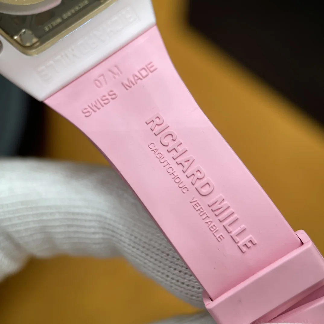 리차드밀 RM 07-01 핑크 세라믹 사파이어 티타늄 다이아 남성 시계 레플리카 44971 Richard Mille 상세 이미지 8