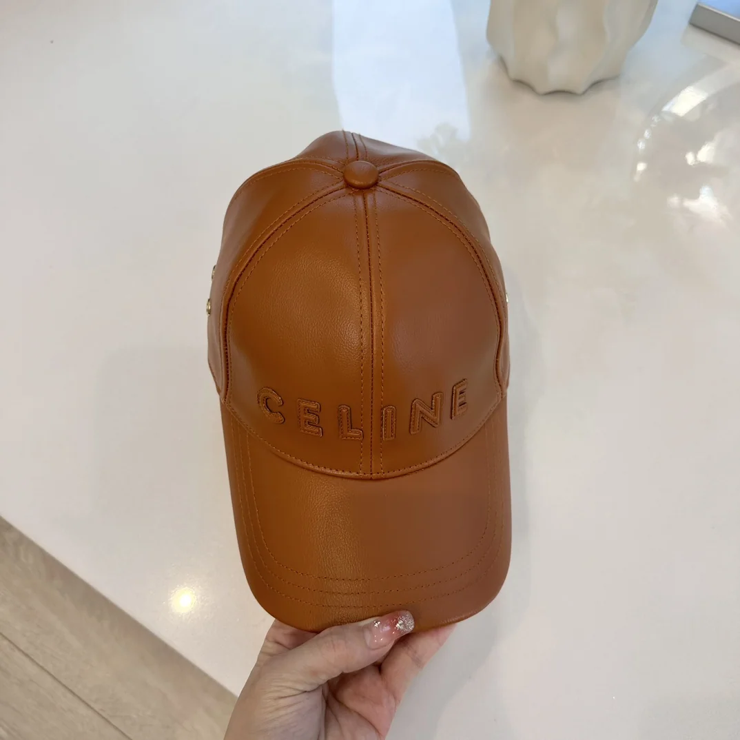 셀린느 가죽 베이스볼 캡 상세 이미지 8