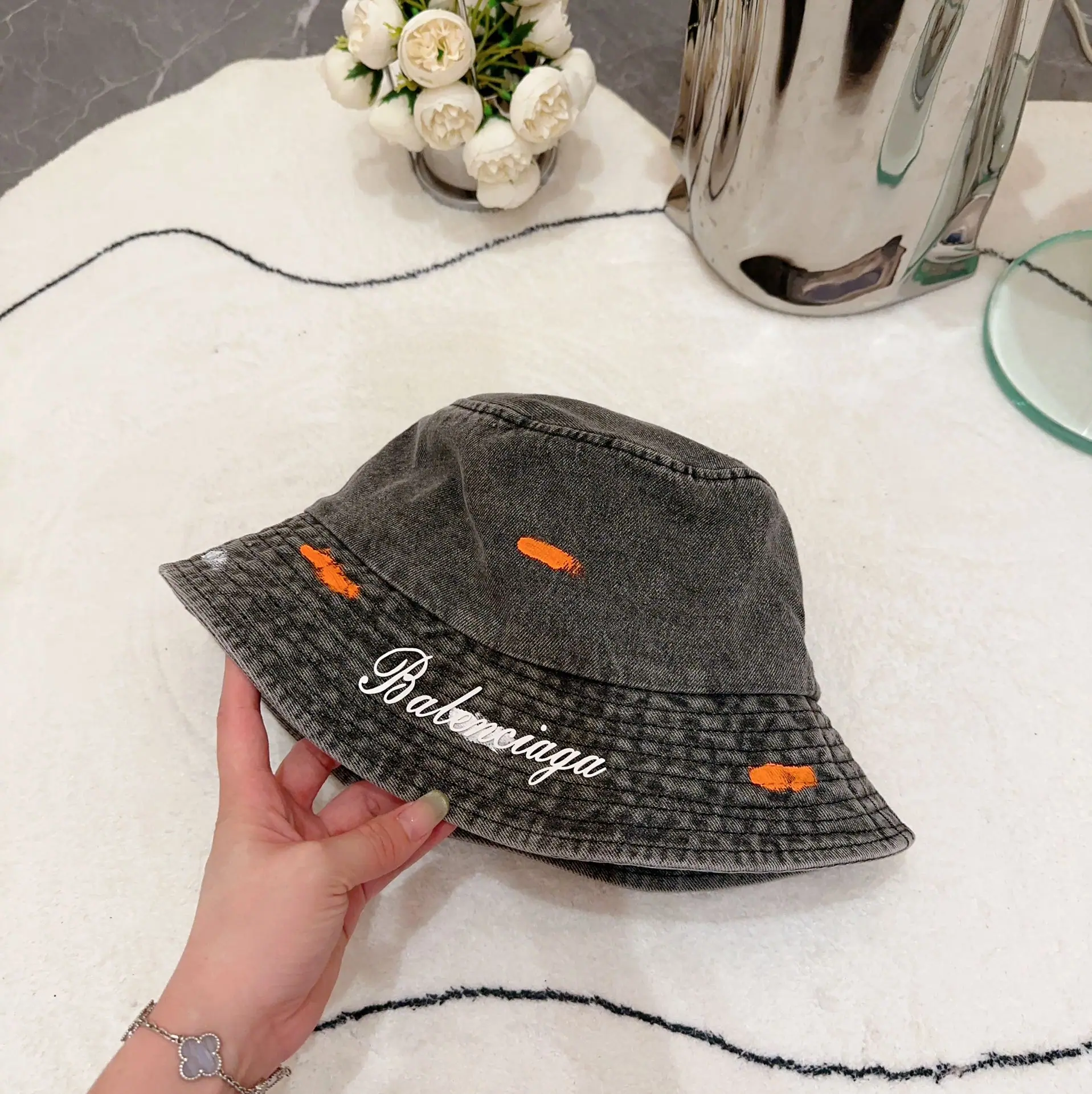발렌시아가 모자 81599 Balenciaga Cap 상세 이미지 7