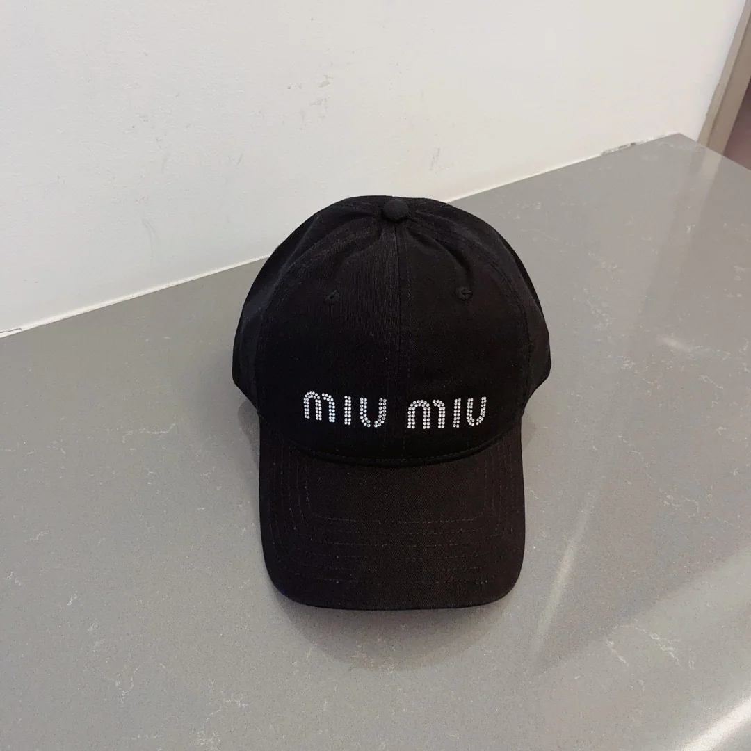 미우미우 워싱 면 UV 차단 야구모자 상세 이미지 6