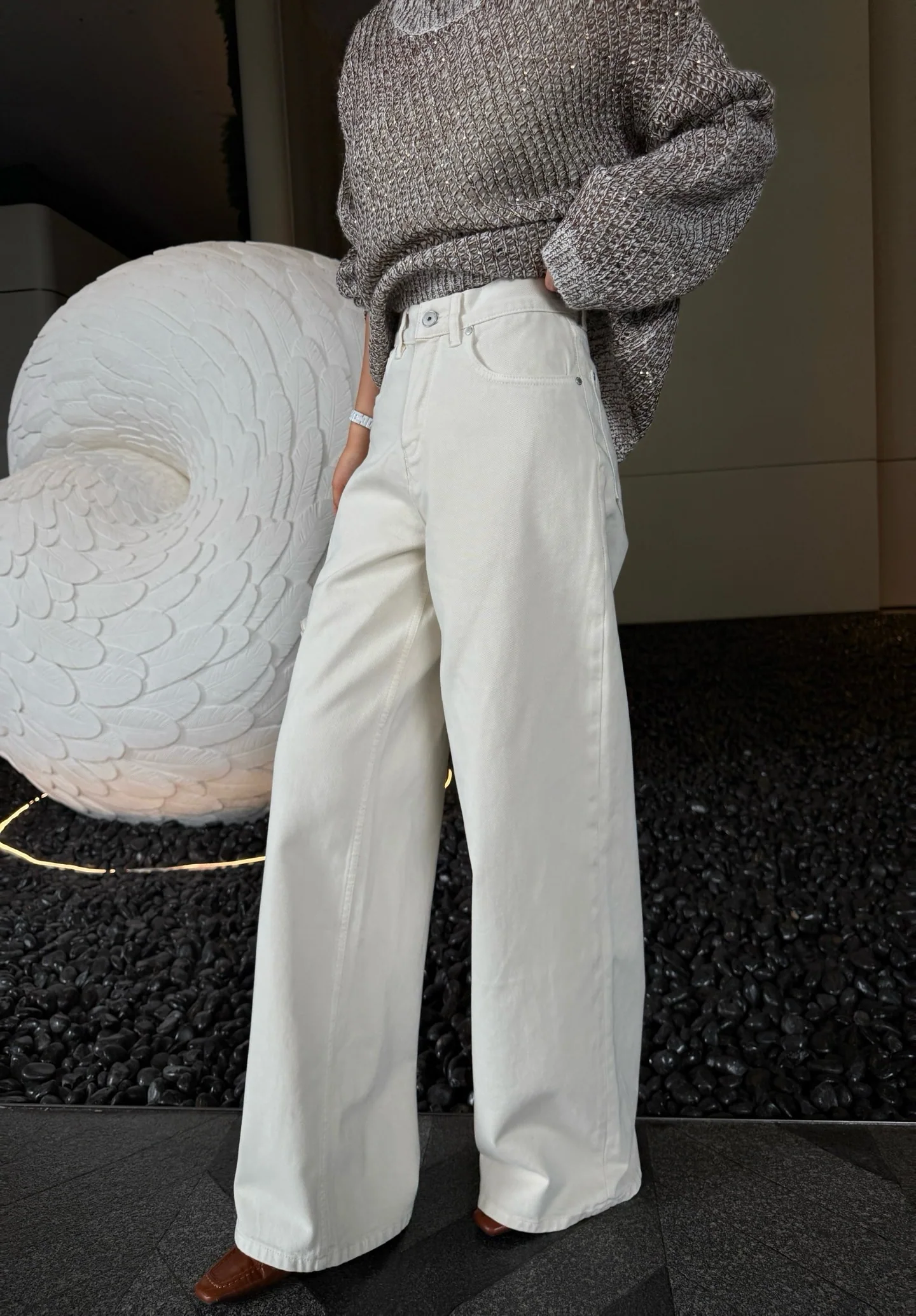 브루넬로쿠치넬리 여성 바지 149383 Brunello Cucinelli Pants 상세 이미지 6