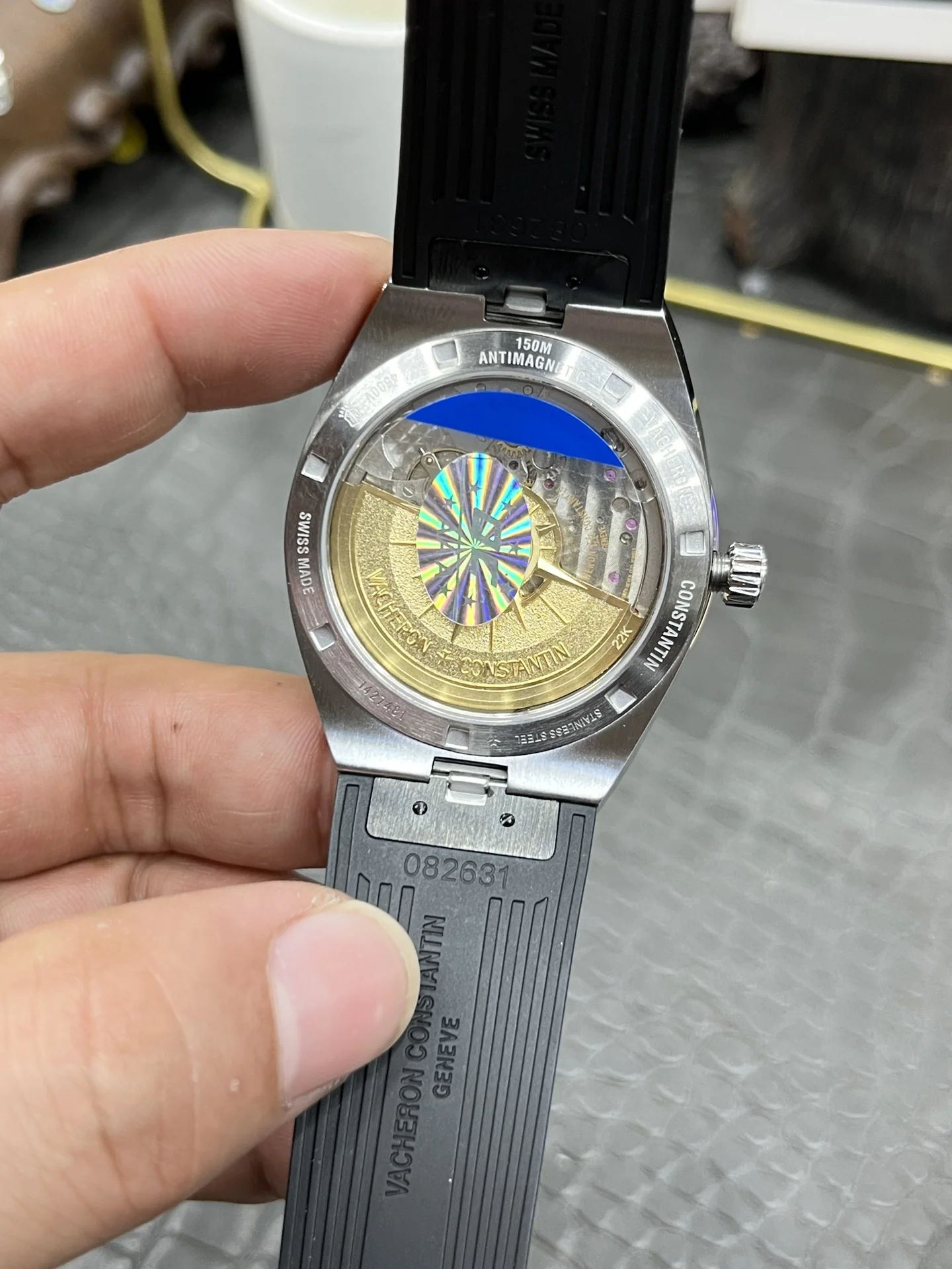 바쉐론콘스탄틴 바쉐론 콘스탄틴 오버시즈 4500 V 자동 PPF 공장 레플리카 43586 Vacheron Constantin 상세 이미지 7