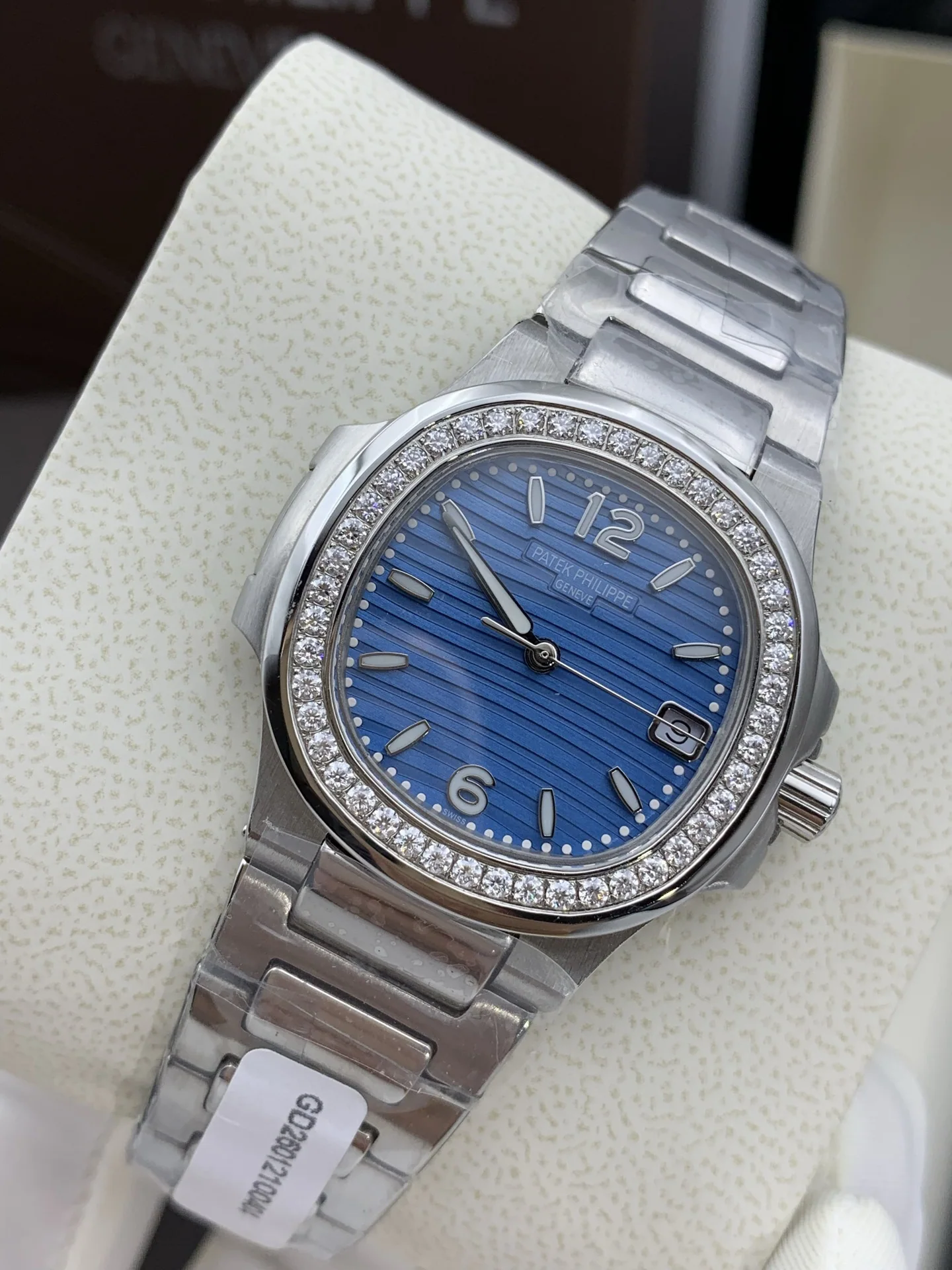 파텍필립 노틸러스 다이아 스틸 여성용 레플리카 44187 Patek Philippe 상세 이미지 3